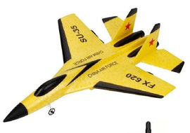 2.4G Glider RC Drone Flanker-E SU35 Fixed Wing Airplane Remote Control Airplane Electric With LED Outdoor Toys RC Plane SU-35 - KTS Aerials