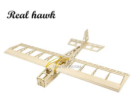 2019 New Scale RC Balsawood Airplane Laser-cutting mini STICK 580mm Balsa Kit DIY Building Wood model - KTS Aerials