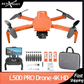 L500 PRO 4K GPS Drone With Camera Brushless Pro Quadcopter FPV 5G Wifi 1.2km 25mins Flight RC Helicopter Camera Mini Drone 250g - KTS Aerials