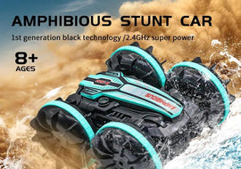 Amphibious RC Car Remote Control Stunt Car Vehicle Double-sided Flip Driving Drift Rc Cars Outdoor Toys for Boys Children's Gift - KTS Aerials