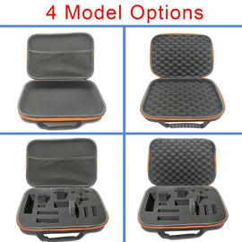 EVA Canvas Storage Box With DIY Sponge Travel Case Zipper Bag For Outdoor Tool Earphone Drone Hard Drive Storage Accessories - KTS Aerials