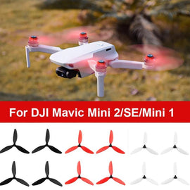 For DJI Mini 2/SE Mavic Mini Propeller Quick Release Foldable Three-blade Props Paddle Replacement Wing Fans Drone Accessories - KTS Aerials