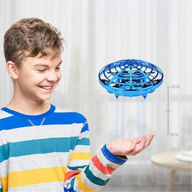 KaKBeir Rc Quadcopter Flying Helicopter Magic Hand UFO Ball Aircraft Sensing Mini Induction Drone Kids Electric Electronic Toy - KTS Aerials