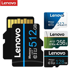 Lenovo 512GB UHS-I 128GB Memory Card 256GB Micro TF SD Card TF Flash Card 256GB 512GB Memory Card For Camera/phone/Drone - KTS Aerials