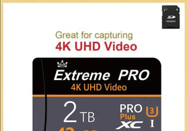 Memory Card 256GB 128GB 512GB Extreme Pro Mini SD Card U3 V30 TF Card 1TB 2TB High Speed Flash Card 128GB For Phone Camera Drone - KTS Aerials
