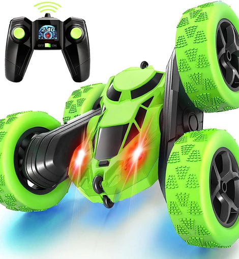 RC Stunt Car Children Double Sided Flip 2.4Ghz Remote Control Car 360 Degree Rotation Off Road Kids Rc Drift Car Toys Gifts Boys - KTS Aerials