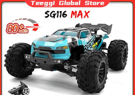 ZLL SG116 MAX/PRO 1:16 High Speed Drift Racing 80KM/H Or 40KM/H Brushless Motor 4WD RC Car Off Road Car Toys for For Kid Gift - KTS Aerials