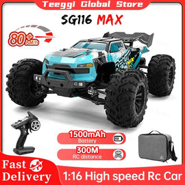 ZLL SG116 MAX/PRO 1:16 High Speed Drift Racing 80KM/H Or 40KM/H Brushless Motor 4WD RC Car Off Road Car Toys for For Kid Gift - KTS Aerials