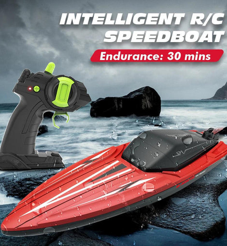2.4G TY2 RC Boat Waterproof Dual Motor High Speed Racing Speedboat Model Electric Radio Control Outdoor Boat Gifts Toys for boys - KTS Aerials